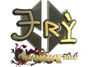 Sticker | TRY (Gold) | Shanghai 2024 image