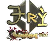 Sticker | TRY (Gold) | Shanghai 2024 image