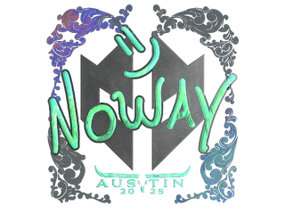 Sticker | noway (Holo) | Austin 2025