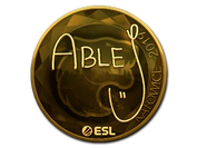 Sticker | ableJ (Gold) | Katowice 2019 image