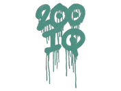 Sealed Graffiti | 200 IQ (Frog Green) image