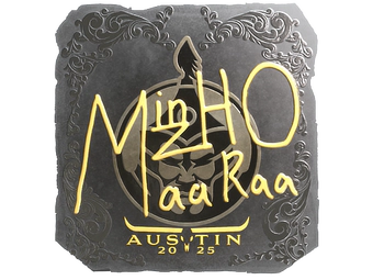 Sticker | mzinho (Foil) | Austin 2025 image