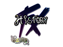 Sticker | History (Glitter) | Paris 2023 image
