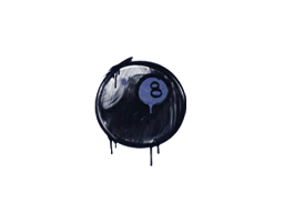 Sealed Graffiti | 8-Ball (SWAT Blue)