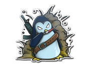 Sticker | War Penguin image