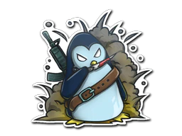 Sticker | War Penguin image