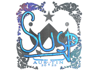 Sticker | susp (Holo) | Austin 2025