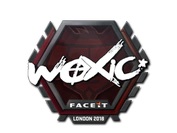 Sticker | woxic | London 2018 image