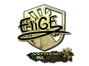 Sticker | EliGE (Gold) | Antwerp 2022 image