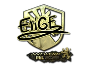 Sticker | EliGE (Gold) | Antwerp 2022 image