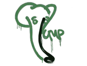 Sealed Graffiti | Recoil UMP-45 (Jungle Green) image