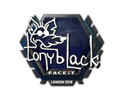 Sticker | tonyblack | London 2018 image