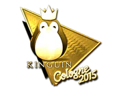 Sticker | Team Kinguin (Gold) | Cologne 2015 image
