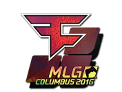 Sticker | FaZe Clan (Holo) | MLG Columbus 2016 image
