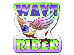 Sticker | Toxic Wave Rider image