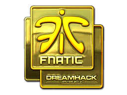 Sticker | Fnatic (Gold) | DreamHack 2014 image