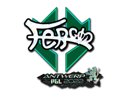 Sticker | fer (Glitter) | Antwerp 2022 image