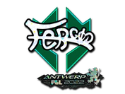 Sticker | fer (Glitter) | Antwerp 2022 image