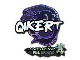 Sticker | qikert (Glitter) | Antwerp 2022 image