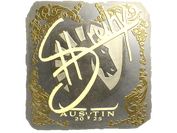 Sticker | siuhy (Gold) | Austin 2025 image