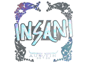 Sticker | insani (Holo) | Austin 2025 image