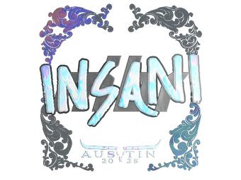 Sticker | insani (Holo) | Austin 2025 image