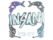 Sticker | insani (Holo) | Austin 2025 image