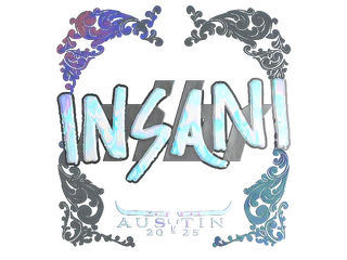 Sticker | insani (Holo) | Austin 2025
