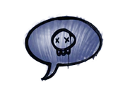 Sealed Graffiti | Death Sentence (SWAT Blue) image