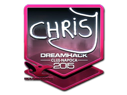 Sticker | chrisJ (Foil) | Cluj-Napoca 2015 image