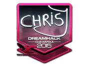 Sticker | chrisJ (Foil) | Cluj-Napoca 2015 image