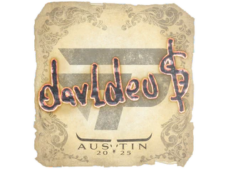 Sticker | dav1deuS | Austin 2025