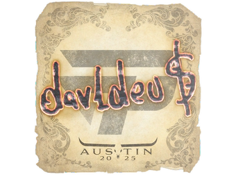 Sticker | dav1deuS | Austin 2025 image