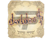 Sticker | dav1deuS | Austin 2025 image