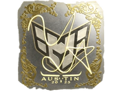Sticker | yxngstxr (Gold) | Austin 2025 image
