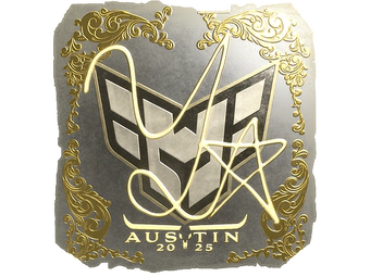 Sticker | yxngstxr (Gold) | Austin 2025 image