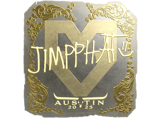 Sticker | Jimpphat (Gold) | Austin 2025