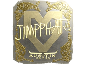 Sticker | Jimpphat (Gold) | Austin 2025 image