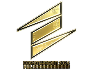 Sticker | ECSTATIC (Gold) | Copenhagen 2024