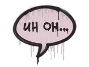 Sealed Graffiti | Uh Oh (War Pig Pink) image