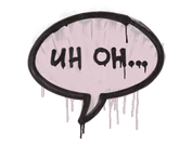 Sealed Graffiti | Uh Oh (War Pig Pink) image