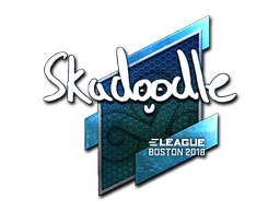 Sticker | Skadoodle (Foil) | Boston 2018 image