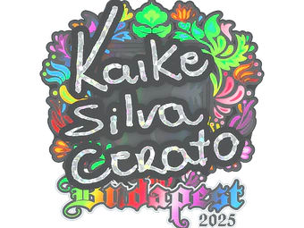 Sticker | KSCERATO (Holo) | Budapest 2025 image