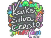 Sticker | KSCERATO (Holo) | Budapest 2025 image