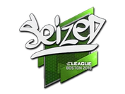 Sticker | seized | Boston 2018 image