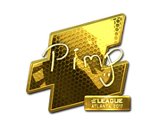 Sticker | Pimp (Gold) | Atlanta 2017 image