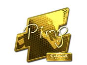 Sticker | Pimp (Gold) | Atlanta 2017 image