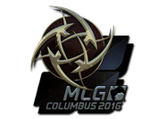Sticker | Ninjas in Pyjamas (Foil) | MLG Columbus 2016 image