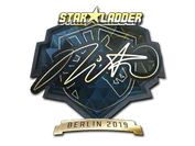 Sticker | nitr0 (Gold) | Berlin 2019 image