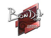 Sticker | bondik | Boston 2018 image